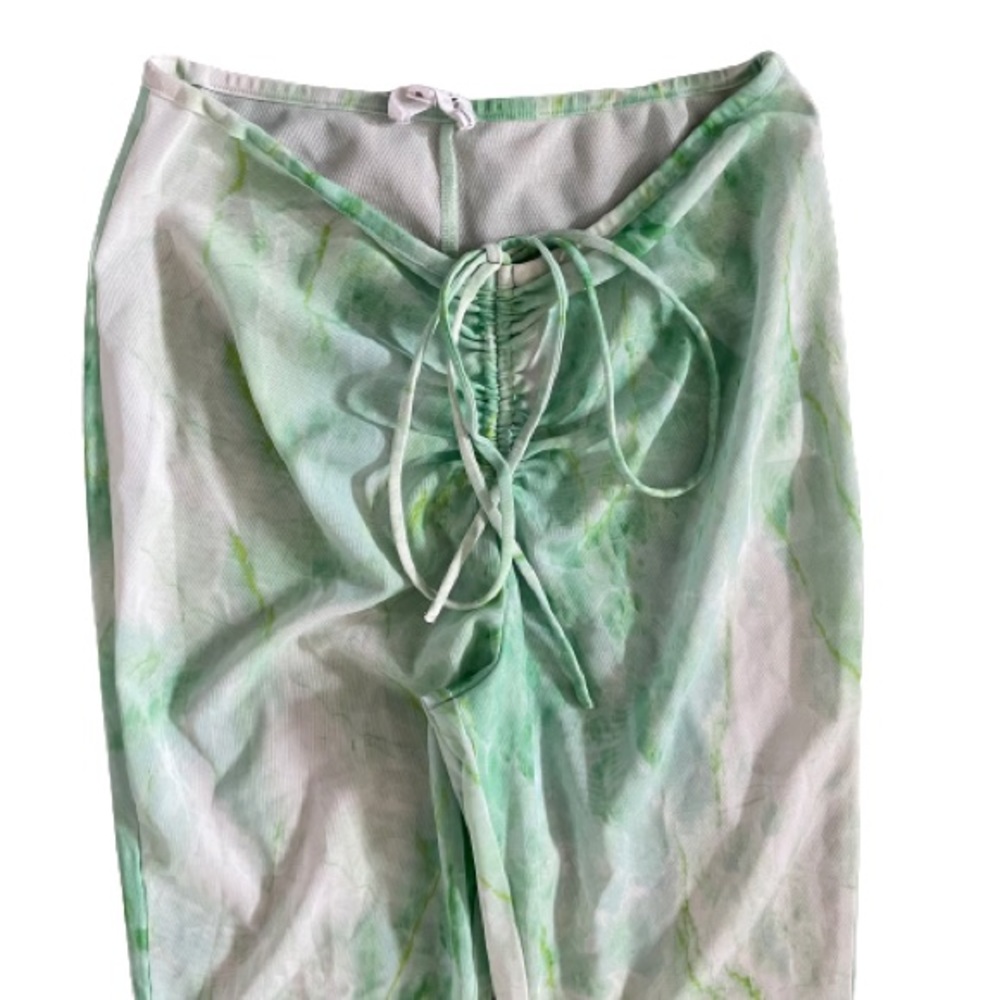 Good American Mesh Ruched V Boot Pant - Picture 7 of 11